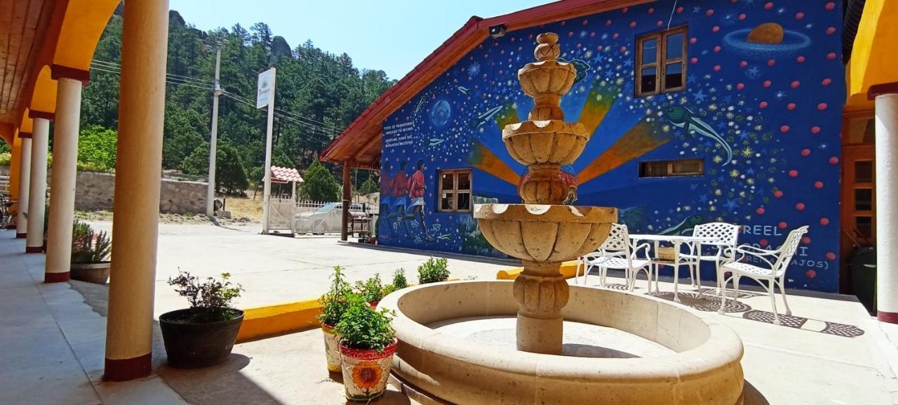 Hotel Ecologico Temazcal Creel Exterior photo