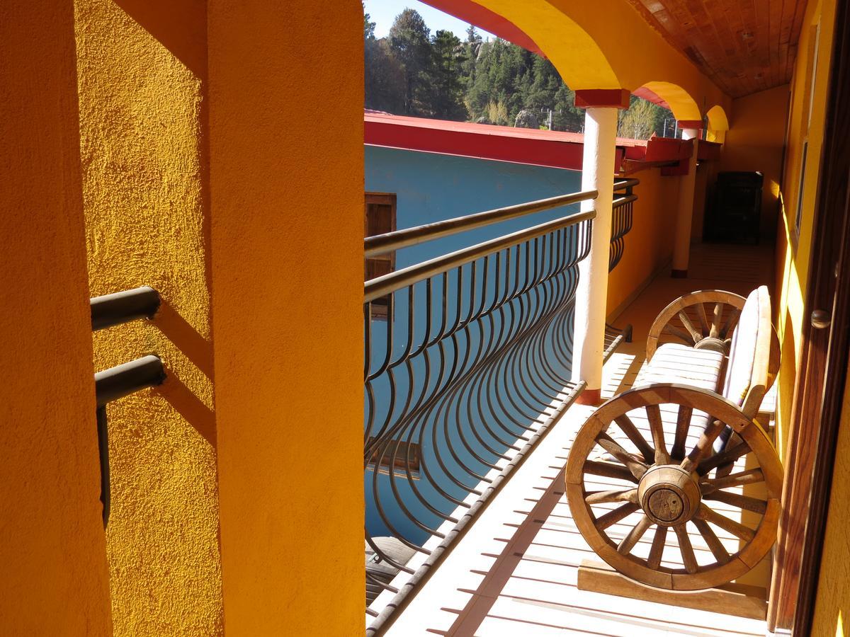 Hotel Ecologico Temazcal Creel Exterior photo